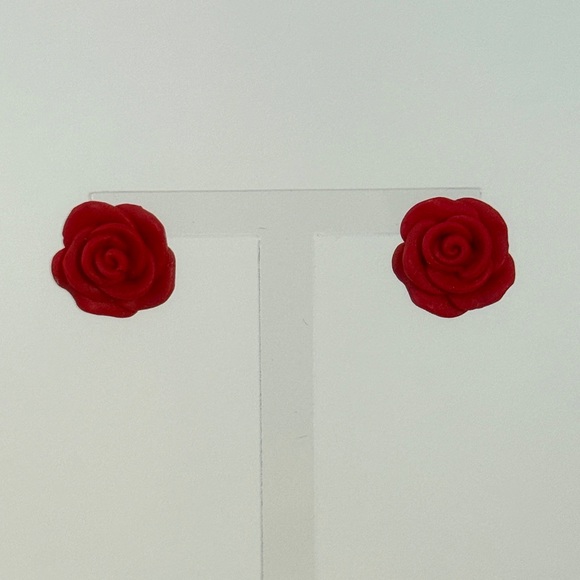 Rose Ring and Earrings set - Picture 2 of 6